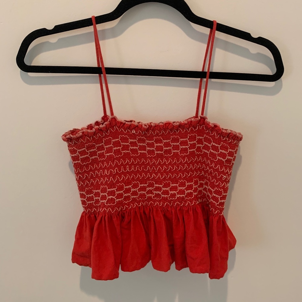 UO Peplum Tank Top